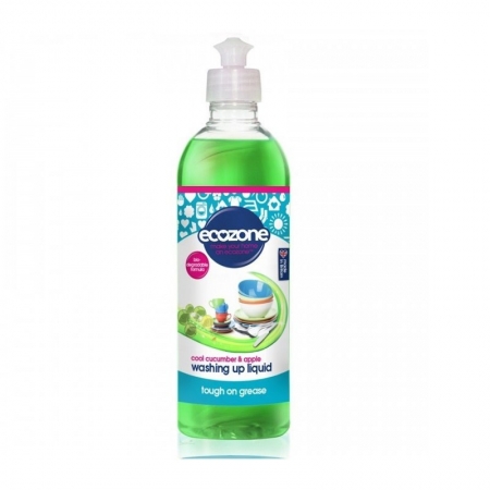 ECOZONE Płyn do mycia naczyń Świeży Ogórek i Jabłko 500ml